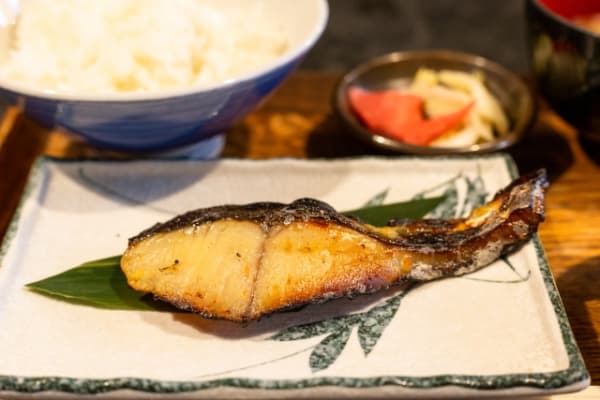 鰆の西京焼き定食