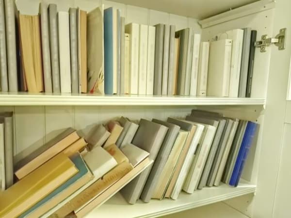 本棚に並ぶ大量の本