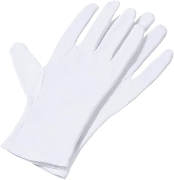 綿素材の手袋