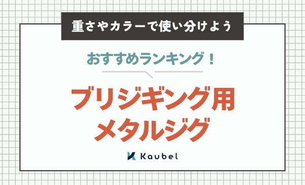 ブリジギング用メタルジグのおすすめ人気ランキング7選！重さやカラーで使い分けよう