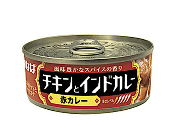 チキンとインドカレーの缶詰