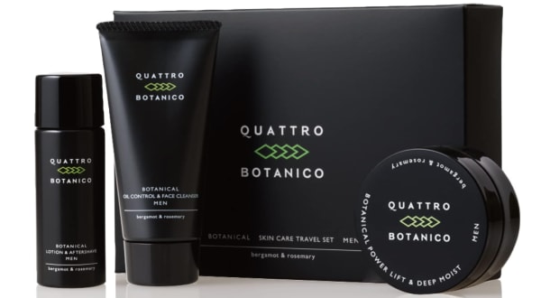 トラベル用洗顔、化粧水、クリームの3点セット