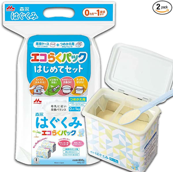 森永はぐくみエコらくパック商品画像