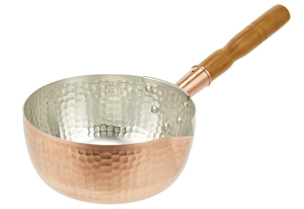 銅製の雪平鍋