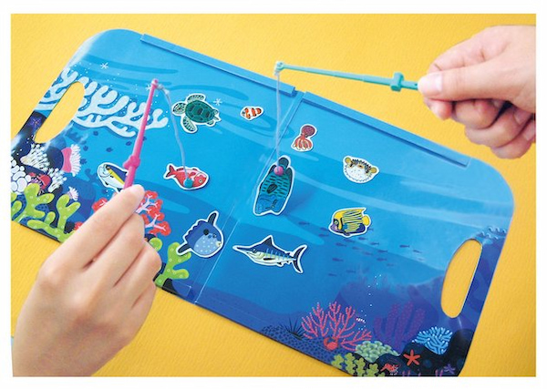 魚釣りのマグネットブック
