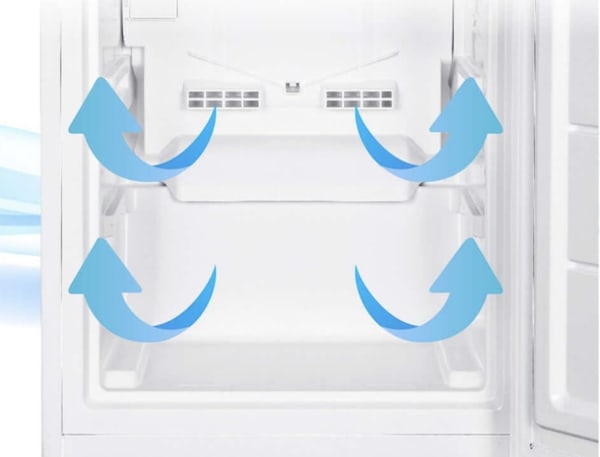 冷蔵庫の霜取り機能のイメージ