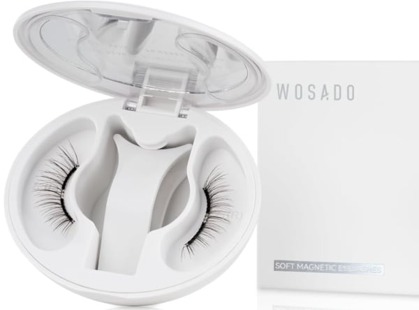 目尻長めデザインのマグネットつけまつげ