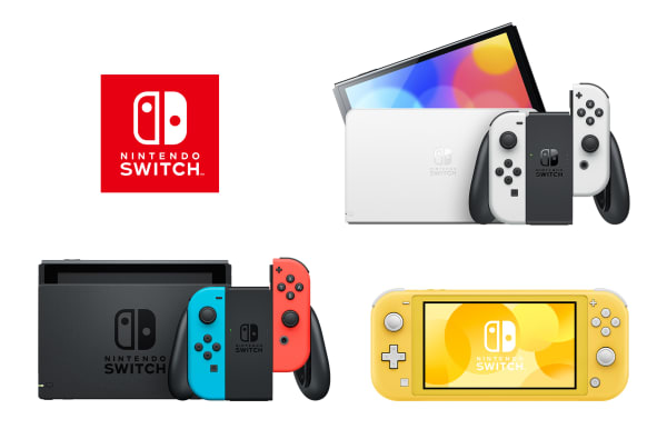 3種類のSwitch本体