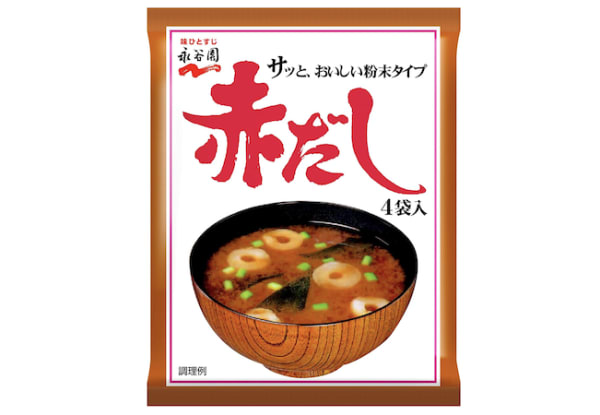 粉末タイプのインスタント味噌汁