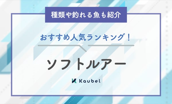 ソフトルアーのおすすめ人気ランキング20選！種類や釣れる魚も紹介