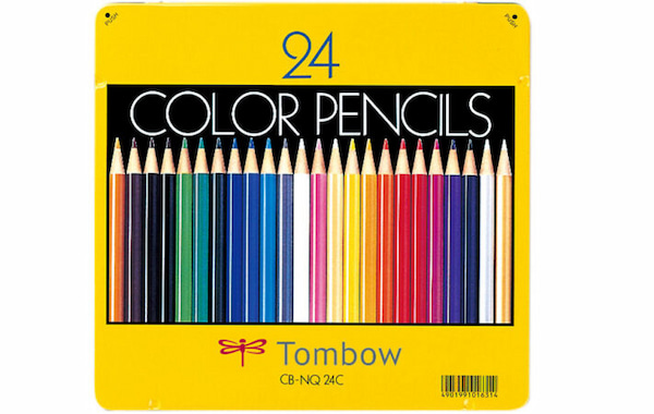 24色の色鉛筆
