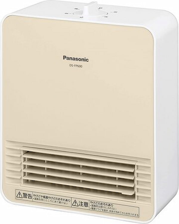 Panasonicのセラミックファンヒーター