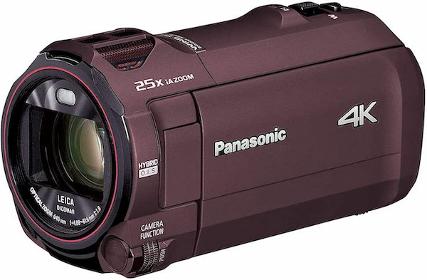 Panasonicの4Kビデオカメラ
