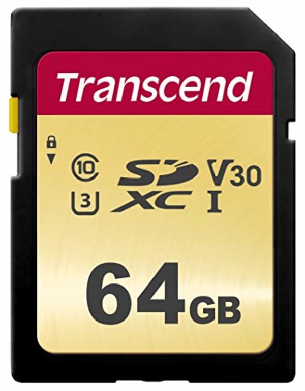Transcend SDXCカード TS64GSDC500S-E