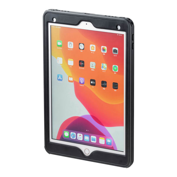 サンワサプライ iPad 10.2インチ 耐衝撃防水ケース PDA-IPAD1616メイン画像