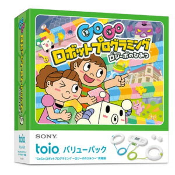  toio バリューパック GoGo ロボットプログラミング 〜ロジーボのひみつ〜 同梱版